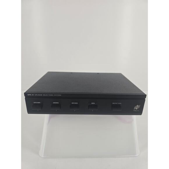 Niles SPS-4 Home Audio 4-Pair Speaker Selector w/ Protection Circuit - Picture 1 of 4